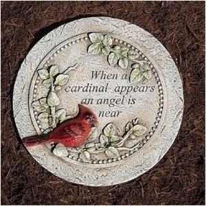 Roman Giftware Inc., Memorial Collection, 10.25" H Cardinal Memorial,Religious, Inspirational, Durable (1x10x10)