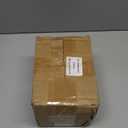 Sofa Legs Square Bed Feet 5 inch Wood Replacement Leg for Furniture Set of 8,Black (5", 8set)