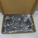 Monitor Riser Desktop Stand, Flat Screen TV Monitor Stand Riser, Sturdy Metal Laptop Computer Monitor Stand Shelf for Printer, iMac, 3 Height Adjustable PC Stand with Mesh Platform