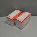 2 x NXJ INFILILA Nail Polish Remover Pads Big Size 50 PCS Fingernail Polish Remover, Quick Nail Polish Remover Wipes, Portable Travel Kit to Clear Nail Polish for Home Professional Salon Supplies