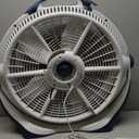 Lasko Wind Machine Fan, Air Circulator Fan with 3 Speeds, 20" Model 3300, Gray