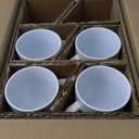 AmorArc Extra Large Coffee Mugs Set of 4, 22oz Ceramic Tall Coffee Mugs Set with Textured Geometric Patterns for Coffee/Tea/Beer/Hot Cocoa, Dishwasher & Microwave Safe,Beige