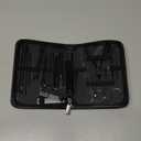 Manicure Set 30 in 1 Nail Clipper Set,RedFlow Nail Clippers,Fingernail & Toenail Clippers,Manicure Tools,Pedicure Tools,Suitable for Travel Manicure Kit (A-Black)