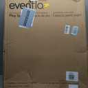 Evenflo Versatile Play Space Adjustable Play Area, 6-Panel (Cool Gray)