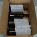 32 Ounce Glass Pump Dispenser Bottle, Large Amber Container with Pump for Shower and Bath Shampoo Soap Conditioner Lotion  1 Liter  by Kitchentoolz