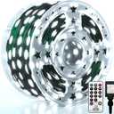 Eueasy Christmas Lights Outdoor, 1000 LED 344FT Fairy String Lights Plug in Waterproof with Remote, 8 Modes with Timer for Indoor Decorations Bedroom Xmas Tree Holiday House Party Decor