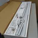 Electric Smart Curtains System, Automatic Curtain Opener, Motorized Curtains Rod with Remote, Compatible with Alexa/Google Home/Tuya App (Up to 204inches)