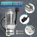 699-011 Coupling Oil Pump Fit for Audi A3 Quattro Q3/RS Q3/TT/TT Quattro 2009-2013, Fit for Volkswagen CC/Golf R/Passat CC/OE 0AY598549A