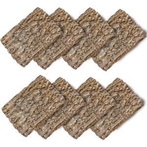 8PCS Cork Terrarium Background 15.7x11.8in Natural Large Cork Bark Backdrop Reptile Climbing Mat Tank Habitat Decor for Spider Lizard Chamelon Turtle Beared Dragon