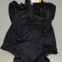 Maidenform womens Ultra Firm Body Shaper With Built-in Underwire Bra, All-over Body Shapewear (38DD, Black)