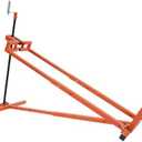 880LBS Heavy-Duty Lawn Tractor Lift, Lawn Mower Lift Jack, 3 Mins Quick Setup, Lawn Tractor Lift with for Lawn Mowers and Garden Tractors (Orange)