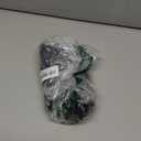 WDIRARA Women's 2 Piece Metallic Swimsuits Halter Triangle String Bikini Set Large