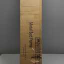 Floating Bed Frame with Smart LED Lights Metal Platform Bed Easy Assembly No Box Spring Needed (King)