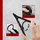 38700 Spindle Snap Ring Pliers, 12in Heavy Duty Internal External Snap Ring Pliers, for Installation and Removal of Circlips，Compatible with Ford Super Duty Pickups 2007 and Newer