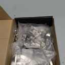 Chibery 10 Pack Full Overlay Cabinet Hinges, Face Frame & Frameless, 4D Adjustment, Soft Close 105, Close Speed Control, Concealed Clip-On Plate, Smooth Slow Self Closing for Kitchen Corner, Cupboard