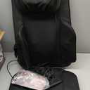 belhope Shiatsu Neck and Back Massager with Heat, 4D Kneading Back Massager for Pain Relief Deep Tissue, Comfortable Back Massage for Chair, Massage Mat for Home, Mother's Day Gifts for Men Women (Black-3)