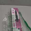 Mini Hair Crimper 3 Temperature Adjustable, 3 Barrel Curling Iron for Short Hair, Hair Waver for Women Beach Waves, 1/2 Inch Travel Size, Dual Voltage, Pouch Bag