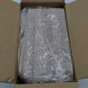 JOLLY CHEF Compostable 5 Compartment Paper Plates 10 * 8.25 * 1 inch 125 Pack Small Disposable Eco-Friendly Biodegradable Food Trays for Primary and Secondary School Students Lunch (Brown)