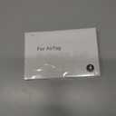 2 x 4 Pack Compatible with Apple Airtag Holder with Keychain,IPX8 Waterproof GPS Cover for Air-Tags Shockproof [Anti-Scratch] Item Finders Case for Pets,Kids,Luggage-Black+White