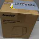 COMFEE' 1.7L Stainless Steel Electric Tea Kettle, BPA-Free Hot Water Kettle Electric with LED Light, Auto Shut-Off and Boil-Dry Protection, 1500W Fast Boil Electric Kettle (1.8 Quarts)