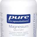 Pure Encapsulations Magnesium (Glycinate) - Supplement to Support Stress Relief, Sleep, Heart Health, Nerves, Muscles, and Metabolism* - with Magnesium Glycinate - 90 Capsules; EXP: 03/2029