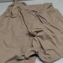 TARSE Wide Leg Pants for Women Cross High Waisted Yoga Pants Casual Lounge Joggers Loose fit Pajama Bottoms with Pockets (X-Large, Light Coffee)