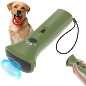Dog Bark Deterrent Devices,Ultrasonic Anti Barking Device for Dogs, Portable Dog Training Device,Stopping Own or Neighbor's Dog Barking,Safe & Effective for Indoor & Outdoor Use(Green)