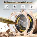 4 Pack for Garmin Venu 3s 41mm Screen Protector Case, Soft TPU Bumper Full Coverage Protective Accessories
