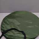 Green folding tent