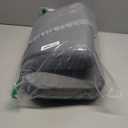 HOMBYS Ergonomic Lumbar Support Pillow for Recliner,Memory Foam Chair Back Support Cushion for Elderly,Extra Large Lumbar Support Pillow,Low Back Pain Relief Cushion,Dark Grey