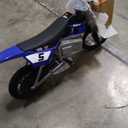 Razor MX350 Dirt Rocket Electric Motocross Bike, Blue, 10-12 inches