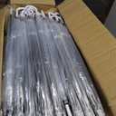 Reginary 60/100 Pack Clear Umbrellas Bulk for Wedding & Events