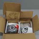 KUSATEC 513303 2pcs Front Wheel Bearing and Hub Assembly Compatible with 2008-2014 Subaru Forester Impreza 2013-2014 XV Crosstrek 2005-2014 Subaru Outback Legacy, 5 Lug Bolts w/ABS