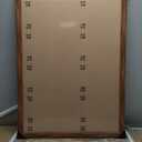 22x30 Wood Frame Brown, Rustic Natural Wooden 30x22in Poster Picture Frame, Distressed 22 x 30inch Woodgrain Gallery Photo Frame with HD Plexiglass, Horizontal Vertical Wall Mounting Display 1pcs