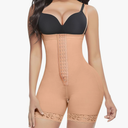 Lover-Beauty Fajas Colombianas Shapewear for Women Tummy Control Postpartum Body Shaper Butt Lifter Bodysuit Beige  XL