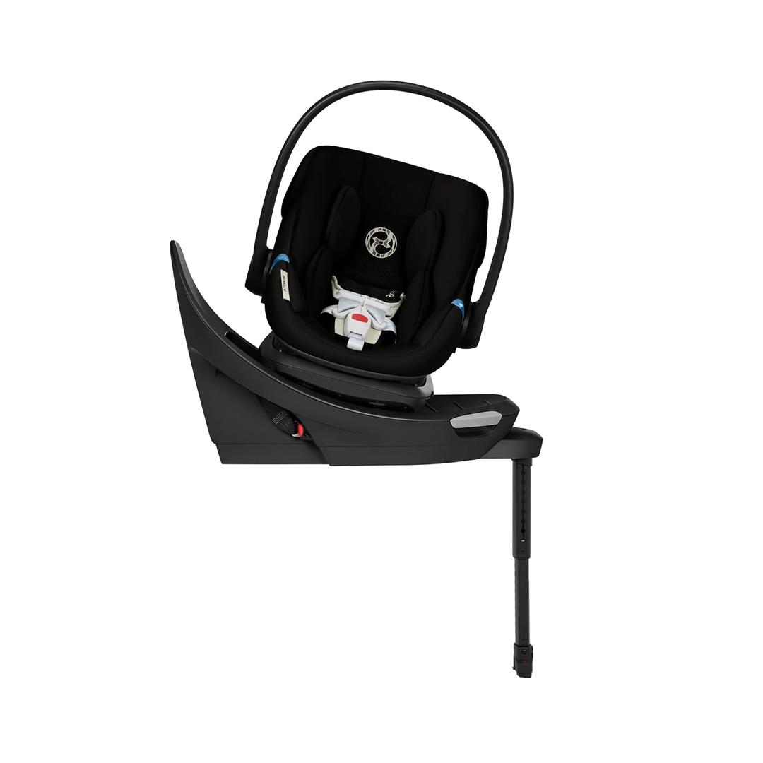 Cybex Aton G2 Swivel with Load Leg Base Infant Car Seat - Moon Black
