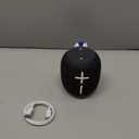 Ultimate Ears WONDERBOOM 4 Waterproof Bluetooth Outdoor Speakers with Big Bass & 360-Degree Sound, Dustproof Floating Wireless Speaker, 131ft Range - Black