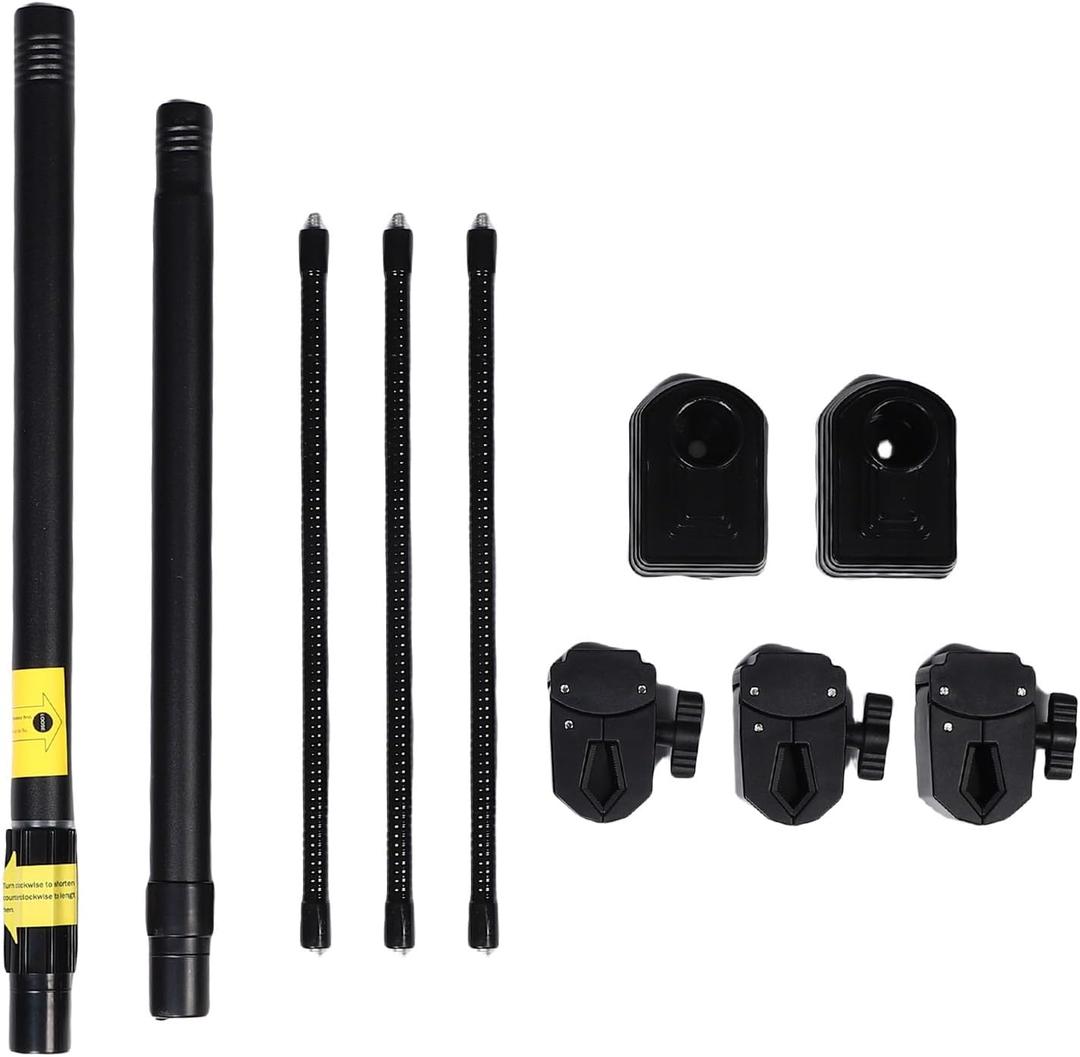 YOUTHINK Adjustable Garland Hanger, Heavy Duty Expandable Holder for Front Door, Wreaths Lights, Suitable for Most Doors