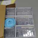 ARTDOT Storage Containers for Diamond Painting, 9 Pack Stackable Craft Storage Organizer 315 Slots Individual Containers for Diamond Art Beads Nail Pill Rhinestones Seed