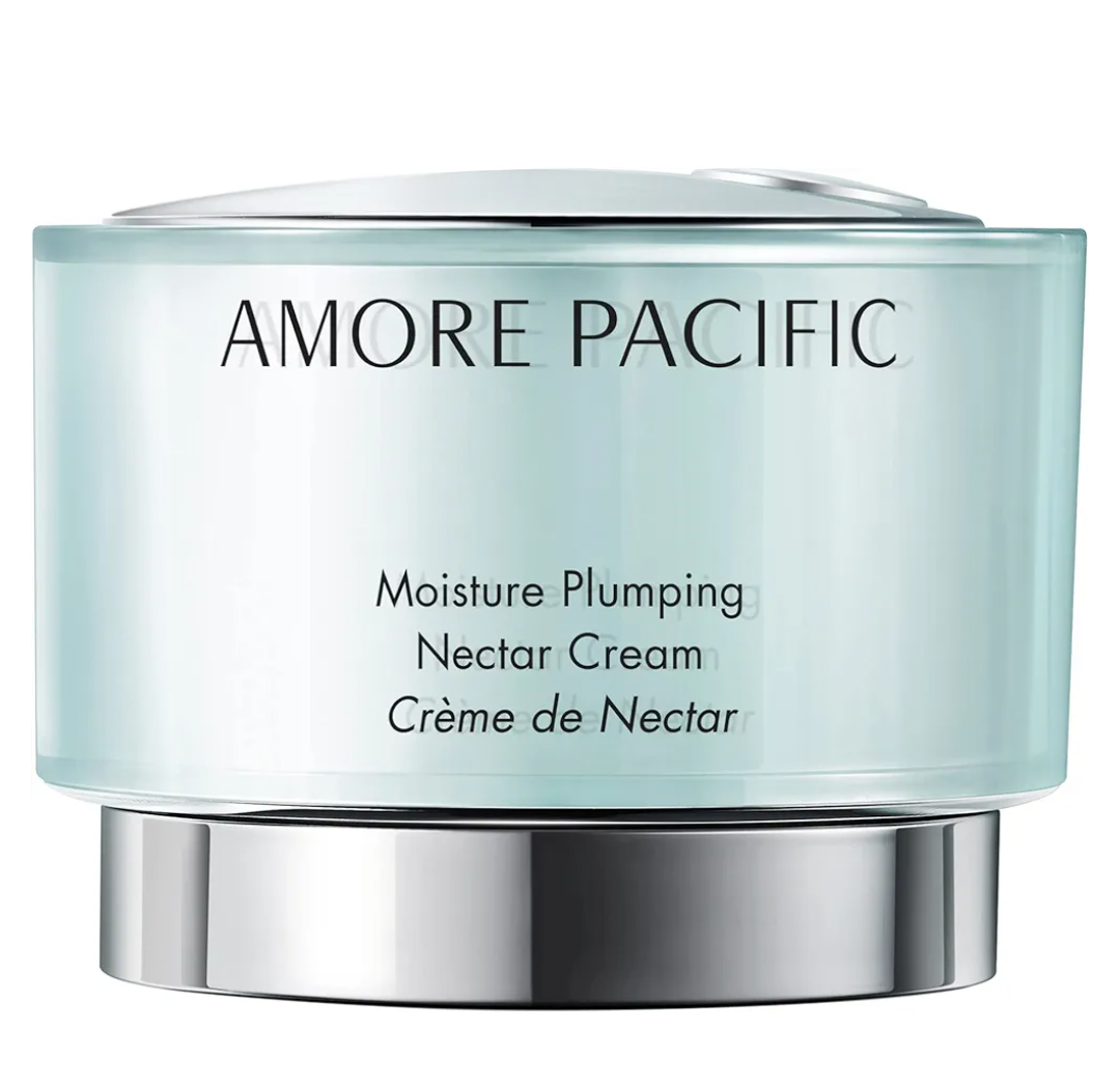 AMOREPACIFIC Moisture Plumping Nectar Cream | Lightweight Korean Face Moisturizer with Bamboo Nectar & Green Tea Seed Oil for Hydrated Skin (EXP: 04/20/2028)