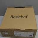 Redchef Ceramic Pots and Pans Set Non Stick, Nonstick Kitchen Cookware Sets, Non Toxic Pots and Pans Set Non Stick, PFAS PFOA & PTFE Free, Detachable Handle Pots and Pans 5 Piece, RV Cookware