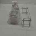 White Kitchen Utensil Holder - Chic Silverware Holder for Party, Compact and Versatile Utensil Caddy, Ideal for Countertop and Party Use