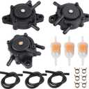 Fuel Pump Replacement For BS 491922 808656 Kohler 17HP-25HP John Deree LG808656 M138498 M145667 Honda Yamaha Small Engine Lawn Mower Tractor