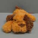 Heartbeat Puppy Toy, Comfort Cuddler Pillow, Dog Anxiety Relief Calming Aid, Heartbeat Stuffed Toy for Dogs, Puppy Heartbeat Toy Sleep Aid,Dog Heartbeat Toy for Pet (Brown 2)