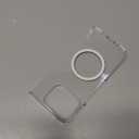 Cresee Case for Google Pixel 9 Pro Fold, Compatible with Magsafe, Built-in Cover Screen Protector, Clear Thin Hard Phone Case with Magnets for Pixel 9 Pro Fold - Transparent