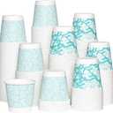 JOLLY CHEF 3 oz Disposable Bathroom Mouthwash Cups 300 Pack, Small Mini Paper Cups for Bathroom,Parties, Picnics