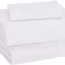 Sleepdown Jersey Sheet Set - White, Full (4 Piece)