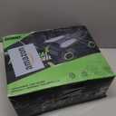 Ab Roller with Elbow Support, Ab Roller Board Core Workout Machine with 4 Wheels, Mini Pilates Reformer Equipment for Home Gym, Abdominal Full-Body Strength Exercise Trainer with Knee Pad (Black & Green)