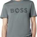 BOSS Mens Modern Bold Logo Stretch Jersey T-shirtT-Shirt (XX-Large, Frozen Clay)