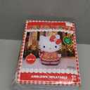 Christmas Inflatable Hello Kitty in Pink Dress Sanrio 4.5 Foot Air-Blown Inflatable Blow Up - Comes with Tether Stakes, Rope, Power Supply and a Repair Patch